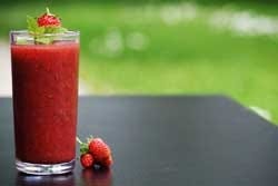 Aardbeien smoothie