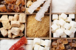 Suiker: klontjes en kandij Suiker: klontjes en kandij