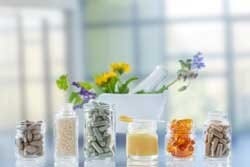 Verschillende kruiden- en vitaminesupplementen Verschillende kruiden- en vitaminesupplementen