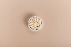 Potje met capsules Potje met capsules