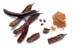 Peulen van de Johannesbroodboom, ook wel carob genoemd