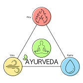 Schema van de Ayurvedische dosha's