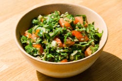Saladen met Gotu kola