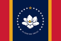 Vlag van Missisippi Vlag van Missisippi