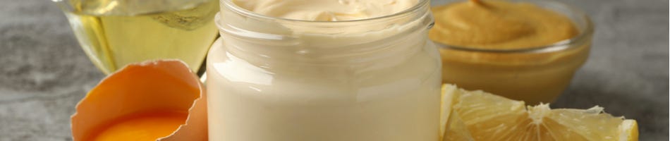 Verse mayonaise met saffloerolie Verse mayonaise met saffloerolie