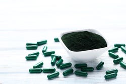 Spirulinapoeder en -capsules