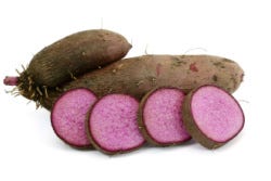 Een paarse wild yam Een paarse wild yam
