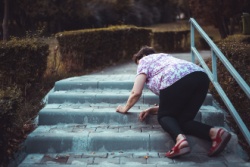 Moeite met traplopen