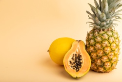 Ananas en papaja Ananas en papaja