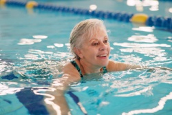 Zwemmen is goed voor de longen