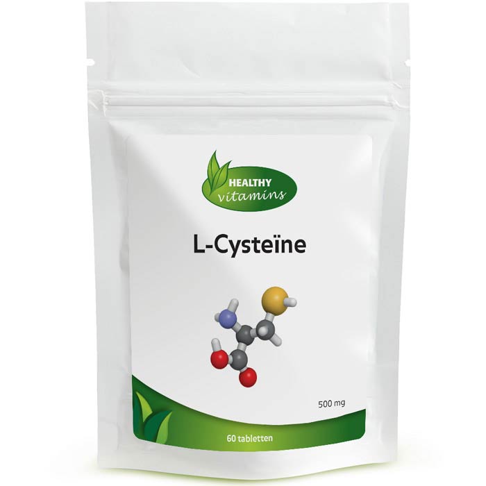 Cysteine | 60 capsules | 500 mg | Vitaminesperpost.nl