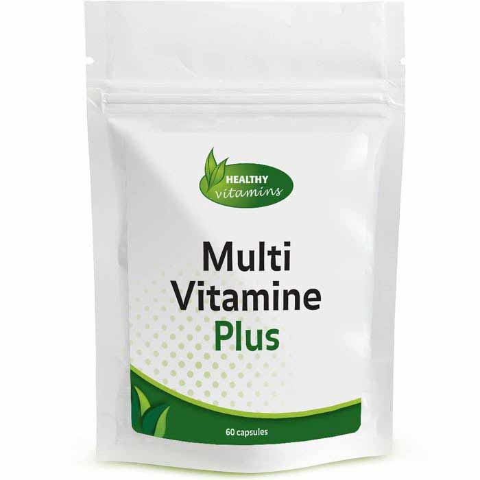 Multivitamine Plus | 60 capsules ⟹ Vitaminesperpost.nl