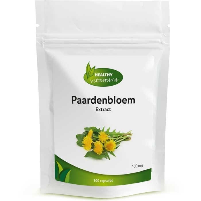 Paardenbloem extract - 100 caps - Vitaminesperpost.nl