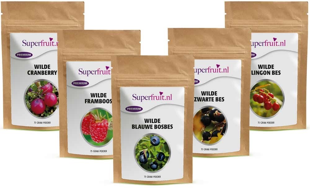 Premium pakket wilde poeders