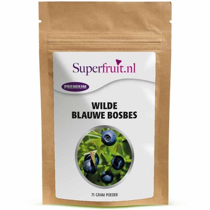 Wilde Blauwe Bosbes Poeder
