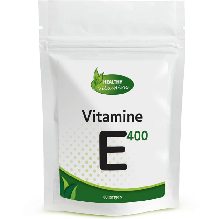 Vitamine E 400 - 60 softgels - Vitaminesperpost.nl