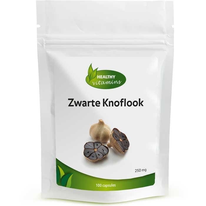 Zwarte knoflook -100 capsules - 250 mg - Vitaminesperpost.nl