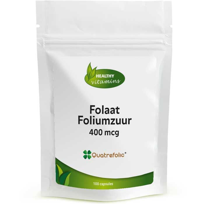 Folaat Foliumzuur 400 mcg