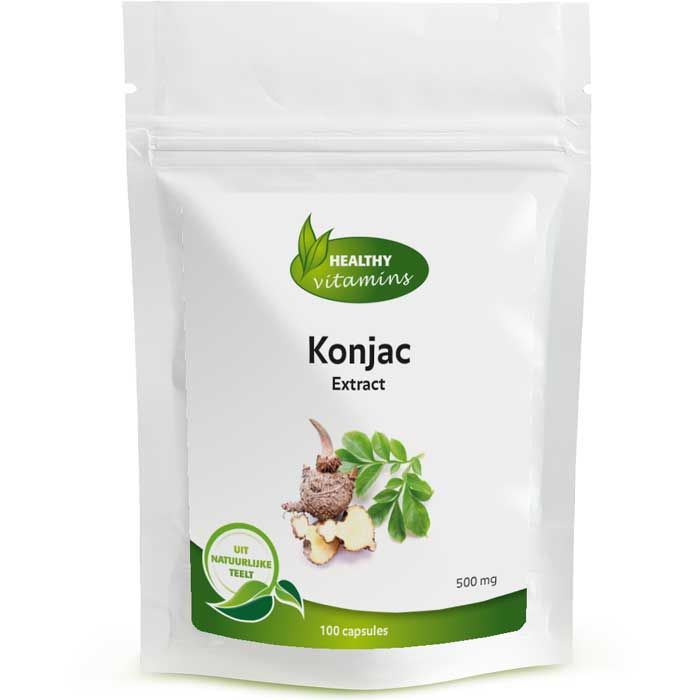 Konjac Extract 100 capsules