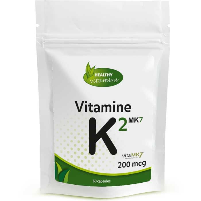 Vitamine K2 MK7 200 mcg