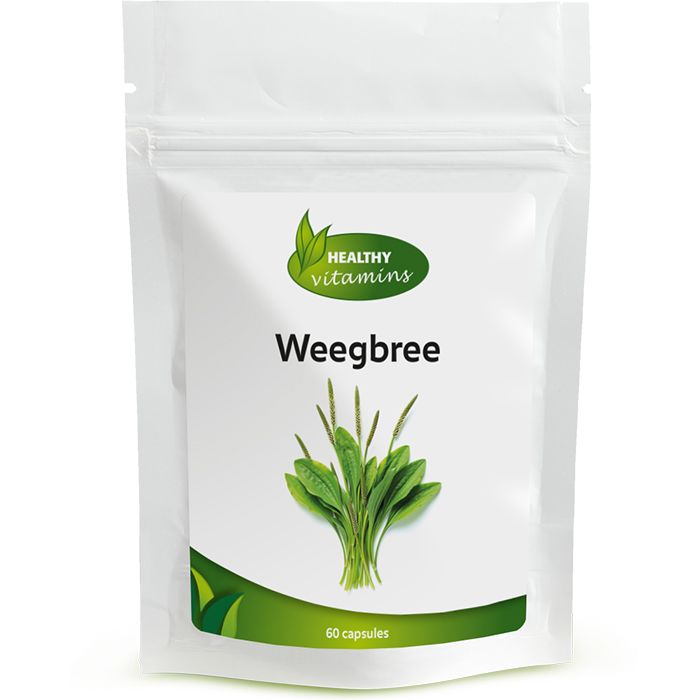 Zakje met Weegbree supplement