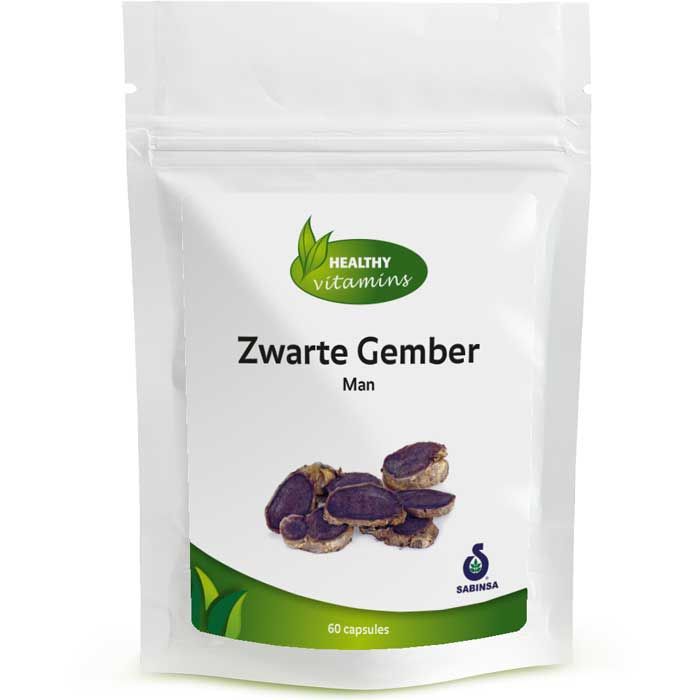 Zwarte Gember Man