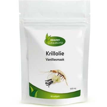 Krillolie met vanillesmaak