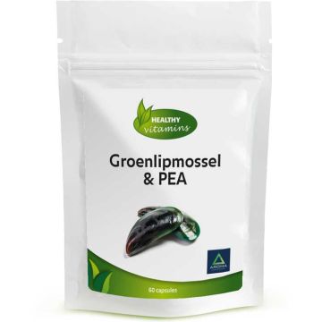 Groenlipmossel en PEA