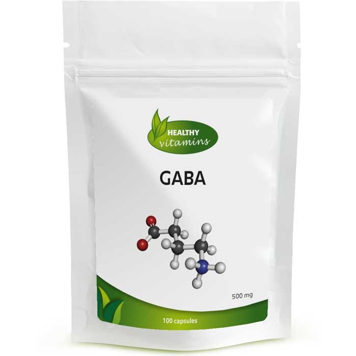 GABA | 100 capsules | 500mg | Vitaminesperpost.nl GABA | 100 capsules | 500mg | Vitaminesperpost.nl
