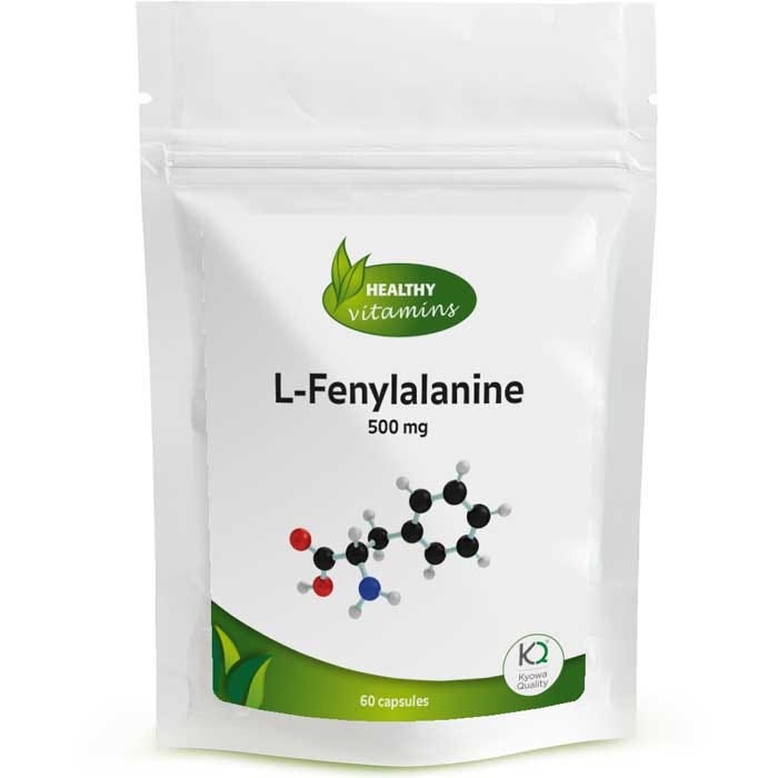 L-Fenylalanine | 60 capsules | 500 mg | Vitaminesperpost.nl