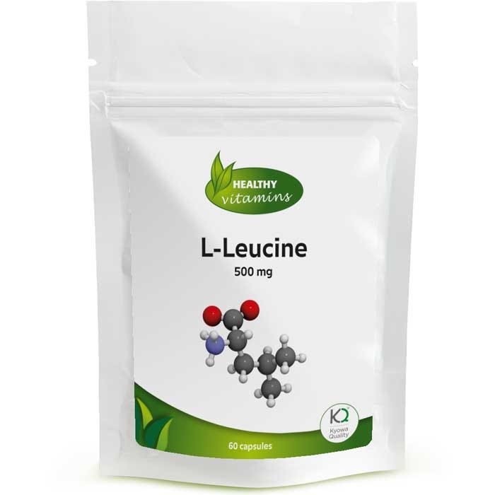 L-Leucine - 60 capsules - Vitaminesperpost.nl