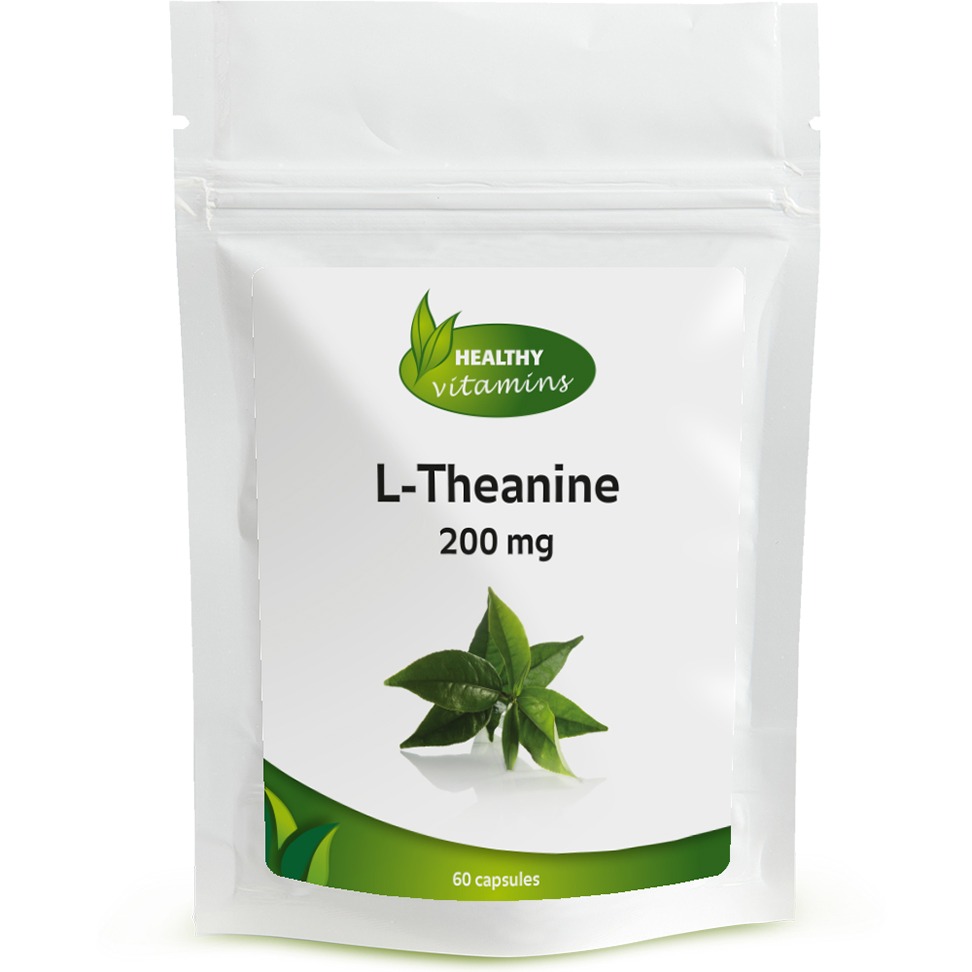 L-Theanine | 60 stuks | 200 mg | Vitaminesperpost.nl