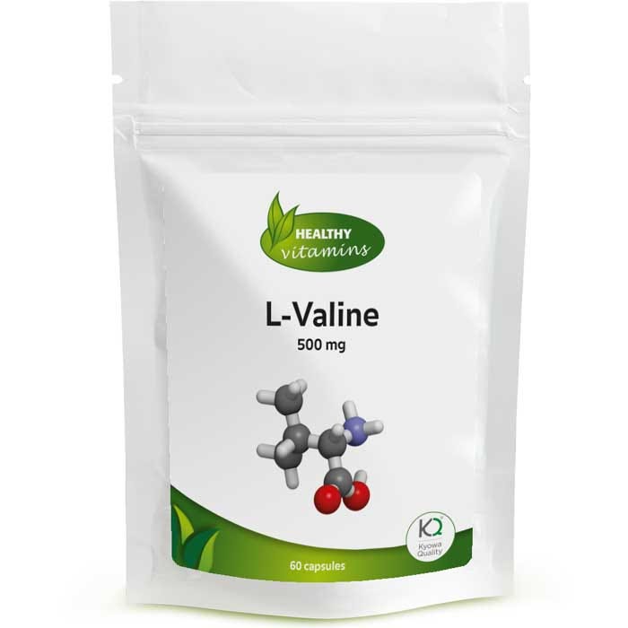 L-Valine | 60 capsules | Vitaminesperpost.nl L-Valine | 60 capsules | Vitaminesperpost.nl