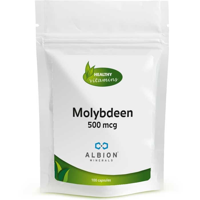 Molybdeen 500 mcg - Vitaminesperpost.nl