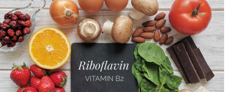 Producten met vitamine B2