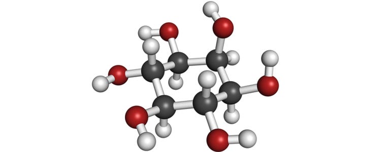 Chemische samenstelling van inositol