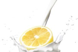 Melk en citrus Melk en citrus