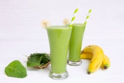 Spinazie-banaansmoothie Spinazie-banaansmoothie