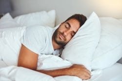 Slapende man Slapende man