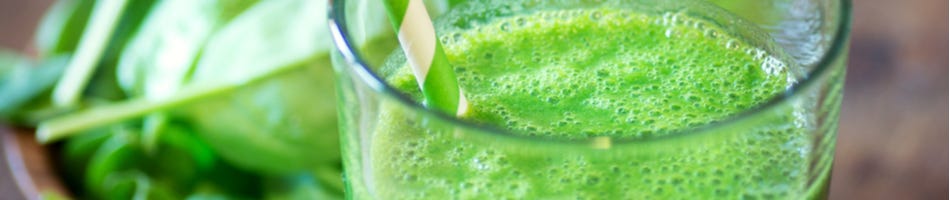 Smoothie mit Moringa und Ingwer