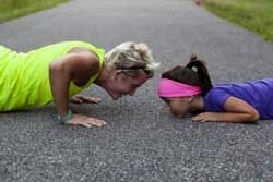 Sportende vrouwen