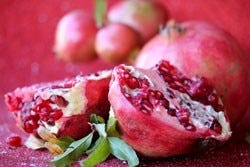 granaatappels met pitjes granaatappels met pitjes