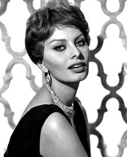 Een jonge Sophia Loren Een jonge Sophia Loren