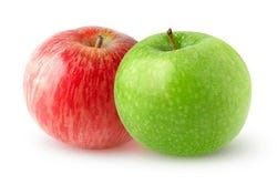 Rode en groene appel Rode en groene appel