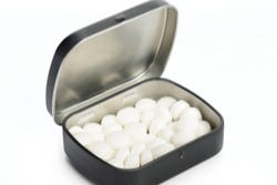 Pepermuntjes in een blikje Pepermuntjes in een blikje