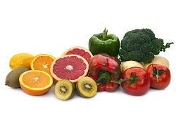 Fruit en groente met veel vitamine C Fruit en groente met veel vitamine C