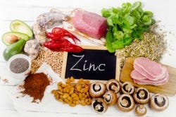 Voeding met zink Voeding met zink