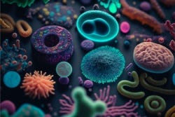 Verschillende bacteriën in de darm Verschillende bacteriën in de darm