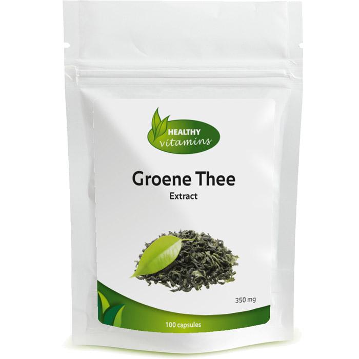 Groene thee-extract capsules Groene thee-extract capsules